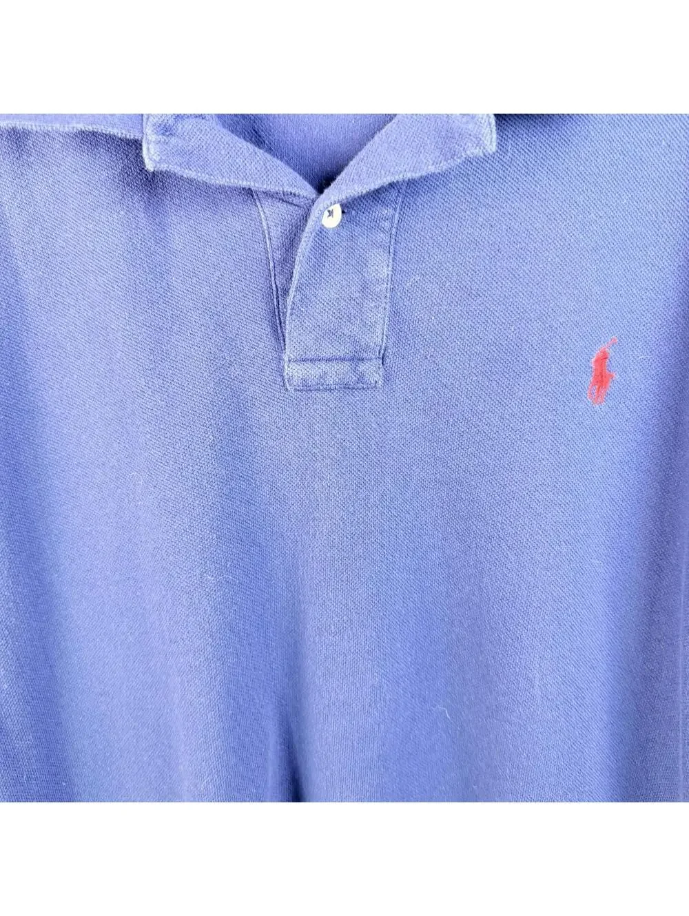 Polo Ralph Lauren Polo Shirt Men's 2XL Blue Short Sleeve Classic Preppy